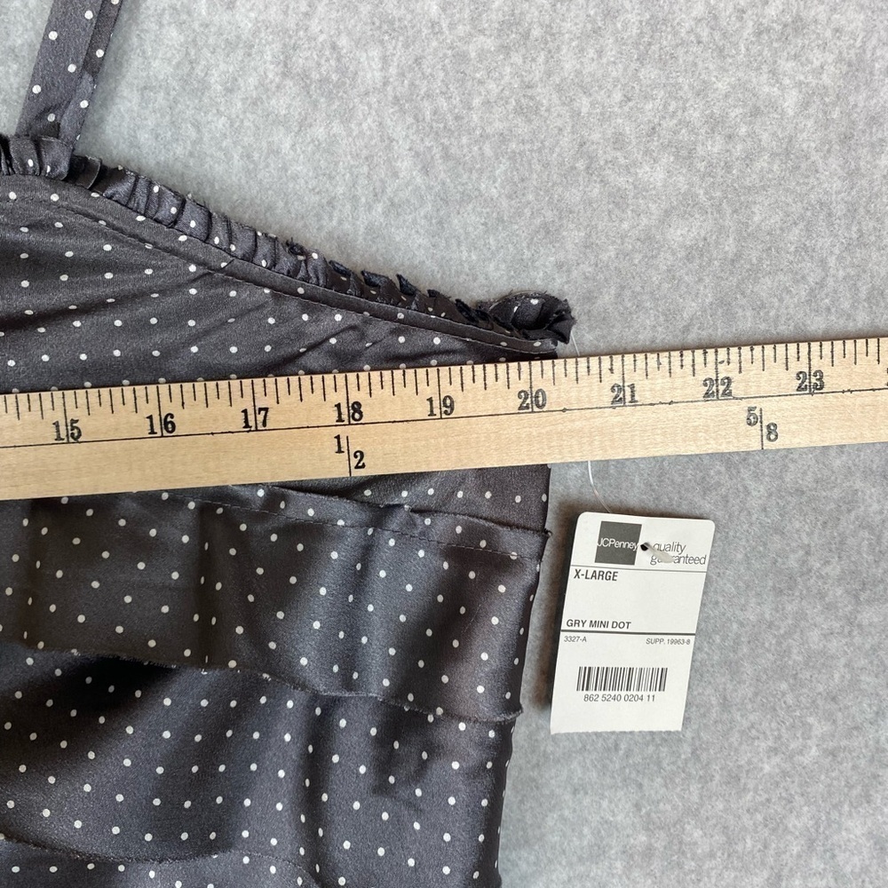 Mixit Women’s Grey Ruffled Camisole Sz XL - Picture 8 of 9